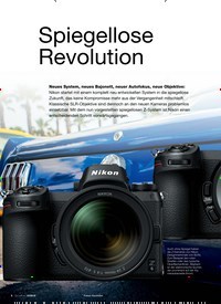 Titelbild der Ausgabe 10/2018 von Spiegellose Revolution. Zeitschriften als Abo oder epaper bei United Kiosk online kaufen.