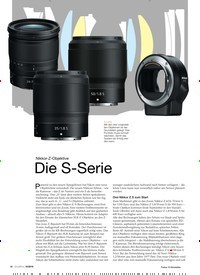 Titelbild der Ausgabe 10/2018 von Nikkor-Z-Objektive: Die S-Serie. Zeitschriften als Abo oder epaper bei United Kiosk online kaufen.