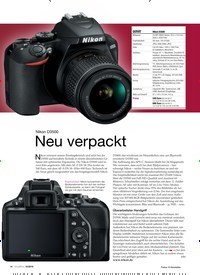 Titelbild der Ausgabe 10/2018 von Nikon D3500: Neu verpackt. Zeitschriften als Abo oder epaper bei United Kiosk online kaufen.