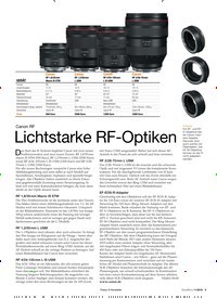Titelbild der Ausgabe 11/2018 von Canon RF: Lichtstarke RF-Optiken. Zeitschriften als Abo oder epaper bei United Kiosk online kaufen.