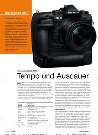 Titelbild der Ausgabe 3/2019 von Olympus OM-D E-M1X: Tempo und Ausdauer. Zeitschriften als Abo oder epaper bei United Kiosk online kaufen.