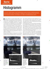 Titelbild der Ausgabe 1/2020 von Serie Fotowissen to go: Histogramm. Zeitschriften als Abo oder epaper bei United Kiosk online kaufen.
