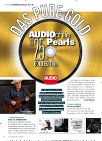 Titelbild der Ausgabe 11/2018 von Titel-CD › AUDIOphile Pearls Vol. 25: DAS PURE GOLD. Zeitschriften als Abo oder epaper bei United Kiosk online kaufen.