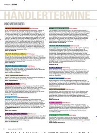 Titelbild der Ausgabe 12/2018 von SZENE: HÄNDLERTERMINE. Zeitschriften als Abo oder epaper bei United Kiosk online kaufen.