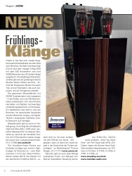 Titelbild der Ausgabe 5/2019 von SZENE: NEWS: Frühlings-Klänge. Zeitschriften als Abo oder epaper bei United Kiosk online kaufen.