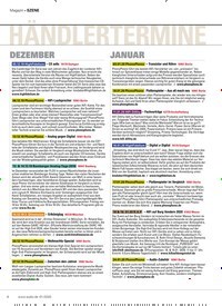 Titelbild der Ausgabe 1/2020 von szene: HändlerTermine. Zeitschriften als Abo oder epaper bei United Kiosk online kaufen.