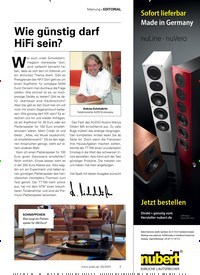 Titelbild der Ausgabe 3/2022 von Wie günstig darf HiFi sein?. Zeitschriften als Abo oder epaper bei United Kiosk online kaufen.