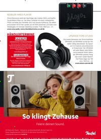 Titelbild der Ausgabe 5/2022 von MOBILER HIRES-PLAYER. Zeitschriften als Abo oder epaper bei United Kiosk online kaufen.