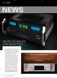 Titelbild der Ausgabe 7/2022 von NEUER CD-BOLIDE VON MCINTOSH. Zeitschriften als Abo oder epaper bei United Kiosk online kaufen.