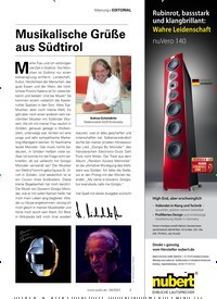 Titelbild der Ausgabe 8/2022 von Musikalische Grüße aus Südtirol. Zeitschriften als Abo oder epaper bei United Kiosk online kaufen.