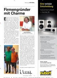 Titelbild der Ausgabe 12/2022 von Firmengründer mit Charme. Zeitschriften als Abo oder epaper bei United Kiosk online kaufen.