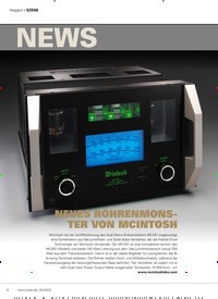 Titelbild der Ausgabe 2/2023 von NEUES RÖHRENMONSTER VON MCINTOSH. Zeitschriften als Abo oder epaper bei United Kiosk online kaufen.