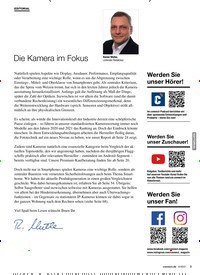 Titelbild der Ausgabe 6/2022 von Die Kamera im Fokus. Zeitschriften als Abo oder epaper bei United Kiosk online kaufen.