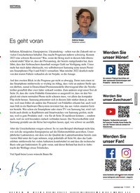 Titelbild der Ausgabe 11/2022 von Es geht voran. Zeitschriften als Abo oder epaper bei United Kiosk online kaufen.