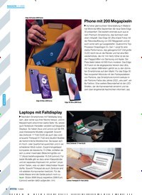 Titelbild der Ausgabe 11/2022 von Phone mit 200 Megapixeln. Zeitschriften als Abo oder epaper bei United Kiosk online kaufen.