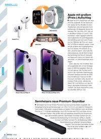 Titelbild der Ausgabe 11/2022 von Apple mit großem (Preis-) Aufschlag. Zeitschriften als Abo oder epaper bei United Kiosk online kaufen.