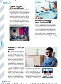 Titelbild der Ausgabe 11/2022 von WiFi 6 Repeater von Devolo. Zeitschriften als Abo oder epaper bei United Kiosk online kaufen.