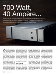 Titelbild der Ausgabe 10/2018 von Test-Serie Endverstärker: 700 Watt, 40 Ampère…. Zeitschriften als Abo oder epaper bei United Kiosk online kaufen.
