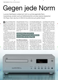 Titelbild der Ausgabe 7/2019 von CD-Player und Röhrenverstärker: Gegen jede Norm. Zeitschriften als Abo oder epaper bei United Kiosk online kaufen.
