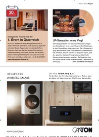 Titelbild der Ausgabe 7/2020 von News & Stories Magazin: Klangstudio Trauner lädt ein: 1. Event in Österreich. Zeitschriften als Abo oder epaper bei United Kiosk online kaufen.