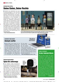 Titelbild der Ausgabe 8/2018 von INFORMATIONS-PORTAL: Deine Daten, Deine Rechte. Zeitschriften als Abo oder epaper bei United Kiosk online kaufen.
