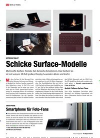 Titelbild der Ausgabe 9/2018 von NOTEBOOK/TABLET: Schicke Surface-Modelle. Zeitschriften als Abo oder epaper bei United Kiosk online kaufen.