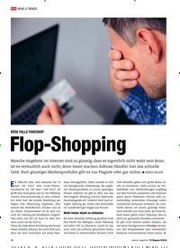 Titelbild der Ausgabe 9/2018 von BÖSE FALLE FAKESHOP: Flop-Shopping. Zeitschriften als Abo oder epaper bei United Kiosk online kaufen.