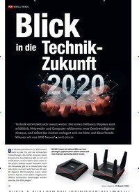 Titelbild der Ausgabe 1/2020 von Blick in die Technik- Zukunft 2020. Zeitschriften als Abo oder epaper bei United Kiosk online kaufen.