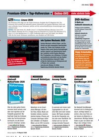 Titelbild der Ausgabe 7/2020 von Premium-DVD + Top-Vollversion + Online-DVD siehe nächste Seite. Zeitschriften als Abo oder epaper bei United Kiosk online kaufen.