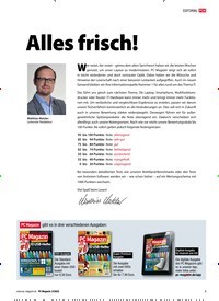 Titelbild der Ausgabe 3/2022 von Alles frisch!. Zeitschriften als Abo oder epaper bei United Kiosk online kaufen.