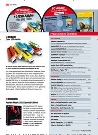 Titelbild der Ausgabe 3/2022 von Zehn USB-Helfer. Zeitschriften als Abo oder epaper bei United Kiosk online kaufen.