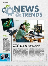 Titelbild der Ausgabe 11/2023 von ALL-IN-ONE-PC MIT TRACKPAD. Zeitschriften als Abo oder epaper bei United Kiosk online kaufen.