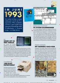 Titelbild der Ausgabe 7/2018 von IM JUNI 1993. Zeitschriften als Abo oder epaper bei United Kiosk online kaufen.