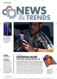 Titelbild der Ausgabe 5/2019 von SMARTPHONES: EXOTISCHE FALTER FÜR DIE HOSENTASCHE. Zeitschriften als Abo oder epaper bei United Kiosk online kaufen.