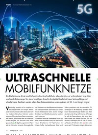 Titelbild der Ausgabe 6/2019 von REPORT Der neue Mobilfunkstandard 5G: ULTRASCHNELLE MOBILFUNKNETZE. Zeitschriften als Abo oder epaper bei United Kiosk online kaufen.