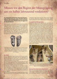 Titelbild der Ausgabe 12/2019 von Müssen wir den Beginn der Münzprägung um ein halbes Jahrtausend vordatieren?. Zeitschriften als Abo oder epaper bei United Kiosk online kaufen.