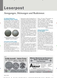 Titelbild der Ausgabe 4/2020 von Leserpost:Anregungen, Meinungen und Reaktionen. Zeitschriften als Abo oder epaper bei United Kiosk online kaufen.