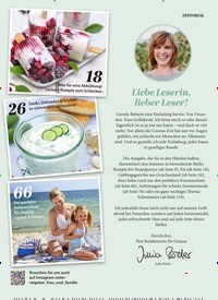 Titelbild der Ausgabe 6/2023 von Liebe Leserin, lieber Leser!. Zeitschriften als Abo oder epaper bei United Kiosk online kaufen.