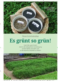 Titelbild der Ausgabe 9/2021 von Es grünt so grün!. Zeitschriften als Abo oder epaper bei United Kiosk online kaufen.
