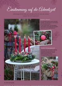 Titelbild der Ausgabe 11/2022 von Einstimmung auf die Adventszeit. Zeitschriften als Abo oder epaper bei United Kiosk online kaufen.