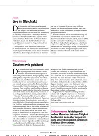 Titelbild der Ausgabe 6/2018 von Wahrnehmung: Gesehen wie geträumt. Zeitschriften als Abo oder epaper bei United Kiosk online kaufen.
