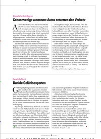 Titelbild der Ausgabe 2/2019 von Kunstliche Intelligenz: Schon wenige autonome Autos entzerren den Verkehr. Zeitschriften als Abo oder epaper bei United Kiosk online kaufen.