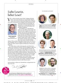 Titelbild der Ausgabe 3/2022 von Liebe Leserin, lieber Leser!. Zeitschriften als Abo oder epaper bei United Kiosk online kaufen.