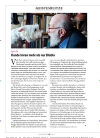 Titelbild der Ausgabe 4/2022 von Hunde hören mehr als nur Blabla. Zeitschriften als Abo oder epaper bei United Kiosk online kaufen.