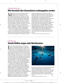 Titelbild der Ausgabe 7/2022 von Wie Vorurteile über Generationen weitergegeben werden. Zeitschriften als Abo oder epaper bei United Kiosk online kaufen.