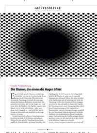 Titelbild der Ausgabe 9/2022 von Die Illusion, die einem die Augen öffnet. Zeitschriften als Abo oder epaper bei United Kiosk online kaufen.