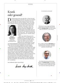Titelbild der Ausgabe 12/2022 von Krank oder gesund?. Zeitschriften als Abo oder epaper bei United Kiosk online kaufen.