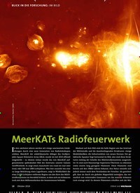 Titelbild der Ausgabe 10/2018 von IM BILD: MeerKATs Radiofeuerwerk. Zeitschriften als Abo oder epaper bei United Kiosk online kaufen.