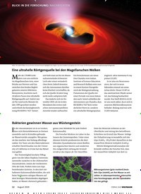 Titelbild der Ausgabe 8/2020 von Eine ultrahelle Röntgenquelle bei den Magellanschen Wolken. Zeitschriften als Abo oder epaper bei United Kiosk online kaufen.