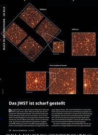 Titelbild der Ausgabe 7/2022 von Das JWST ist scharf gestellt. Zeitschriften als Abo oder epaper bei United Kiosk online kaufen.